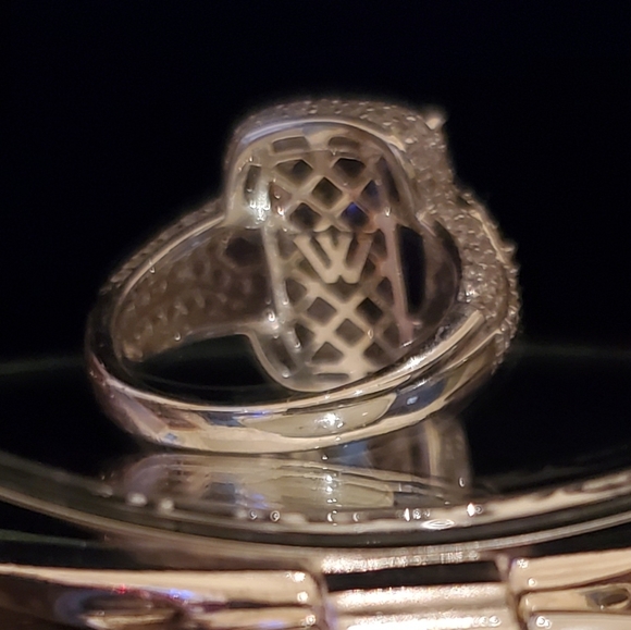 Charles Winston blue sapphire ring  gorgeous! - Picture 3 of 8